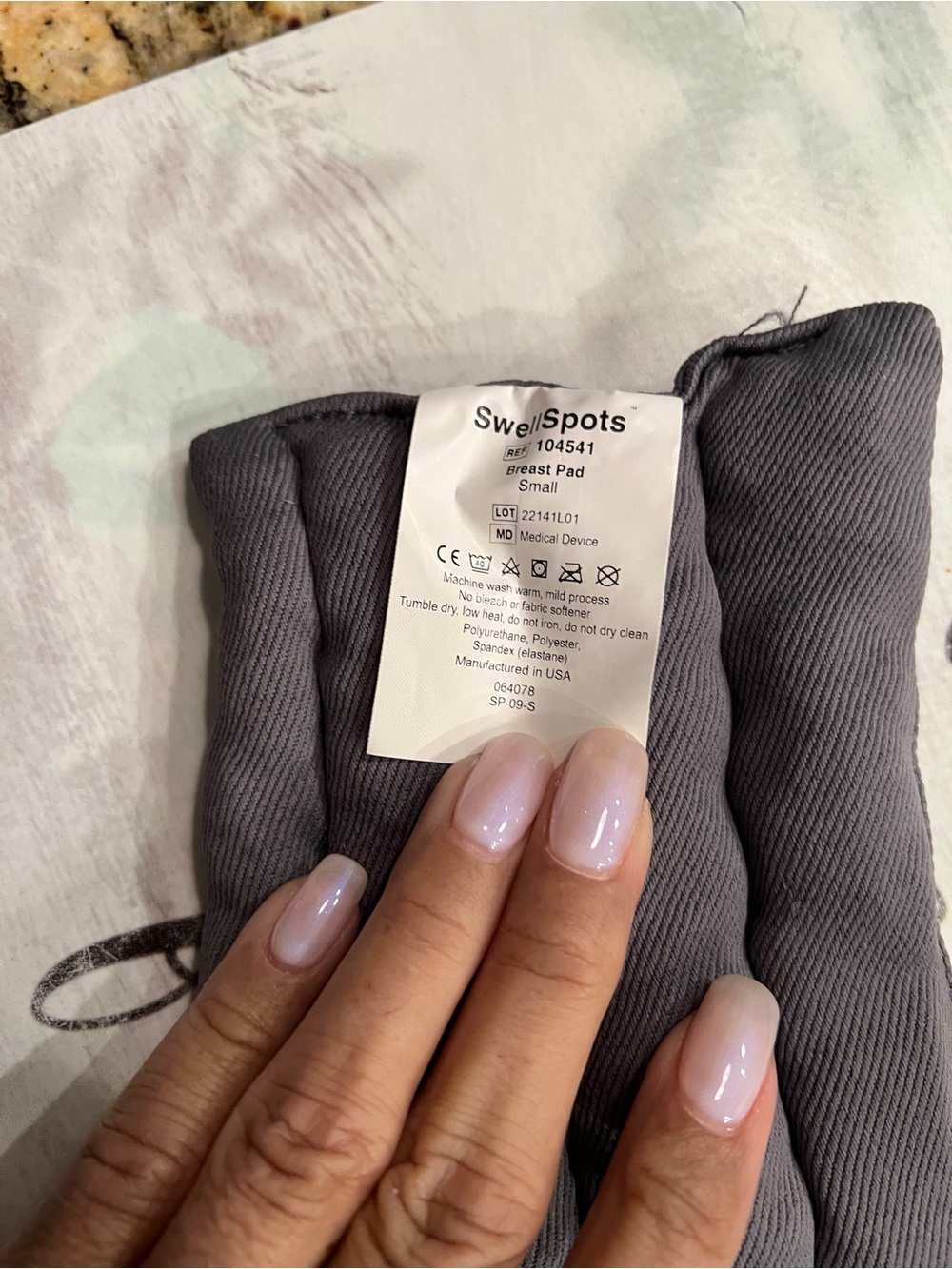 Swellspots Padded Lymphedema Axilla Compression Garment Breast Cancer Mastectomy View 5